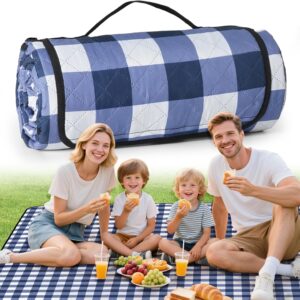 Waterproof Picnic Outdoor Blanket, 79"x79" Beach Camping Mat